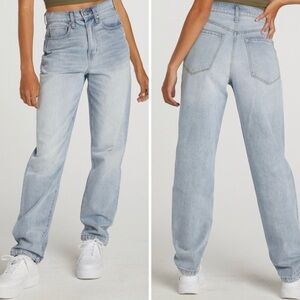 RSQ 90’s Straight Light Wash Jeans Size 24